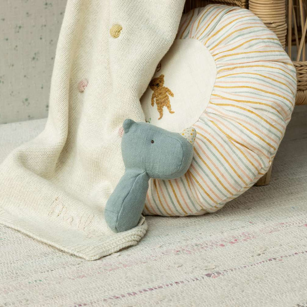 Maileg – Lullaby Friends - Rhino Rattle - Mabel & Fox