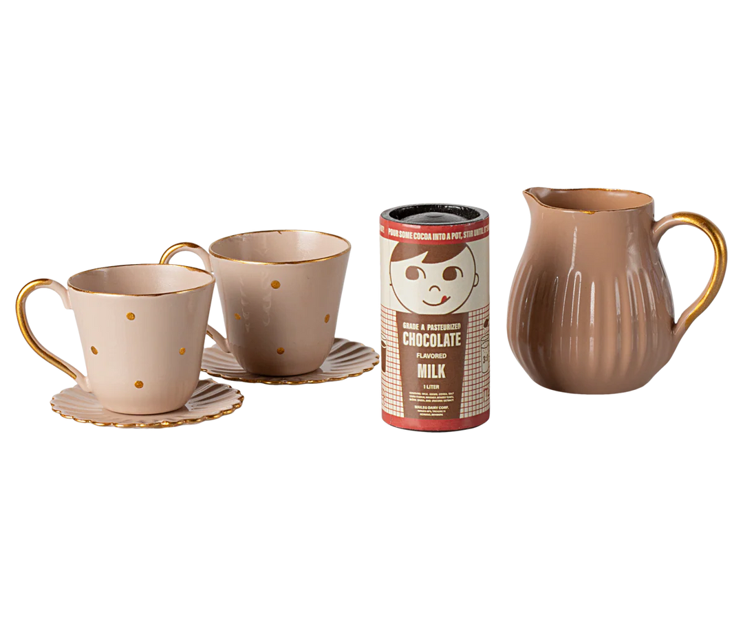 Maileg – Miniature Mouse Hot Chocolate Set - Mabel & Fox