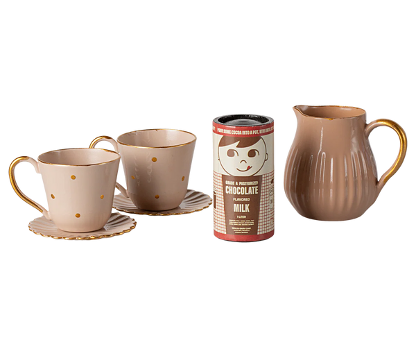 Maileg – Miniature Mouse Hot Chocolate Set - Mabel & Fox