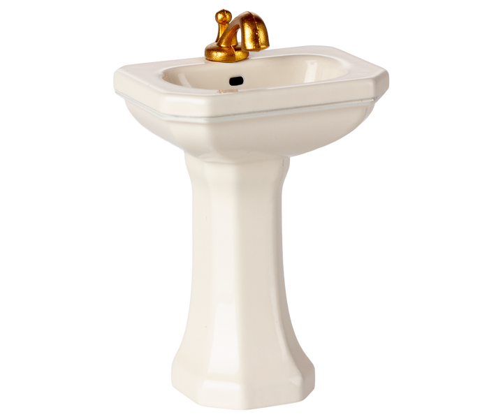 Maileg – Mouse Bathroom Sink - Off-White - Mabel & Fox