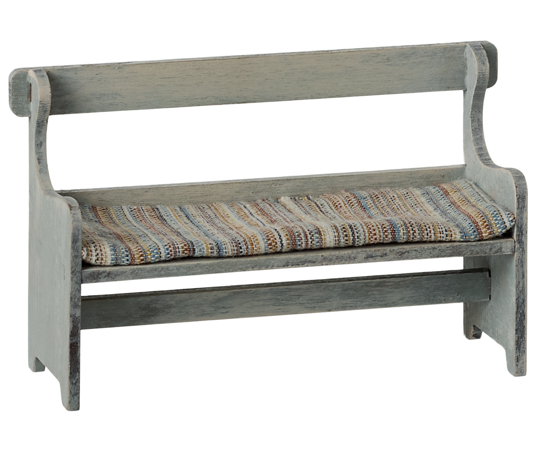 Maileg – Mouse Bench - Vintage Off-White - Mabel & Fox