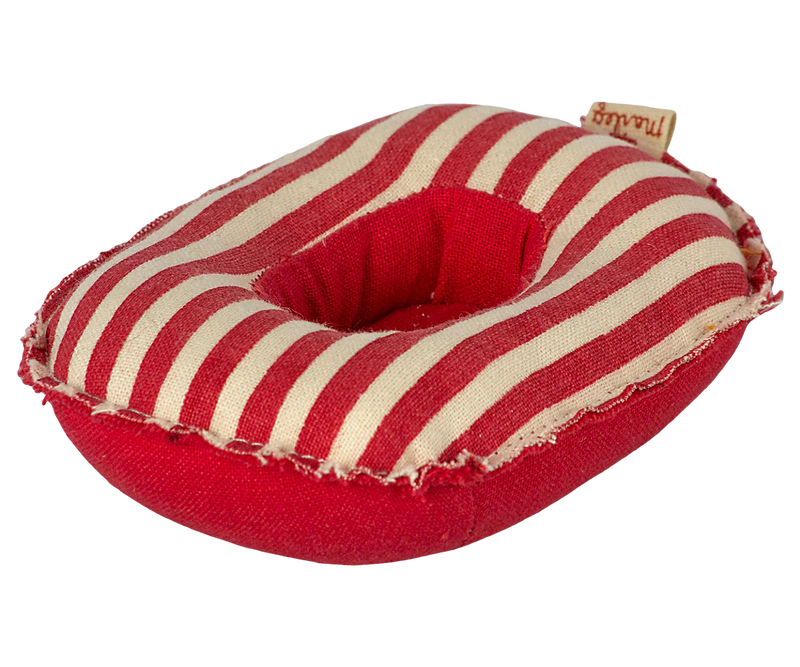 Maileg – Mouse Boat - Red Stripe - Mabel & Fox
