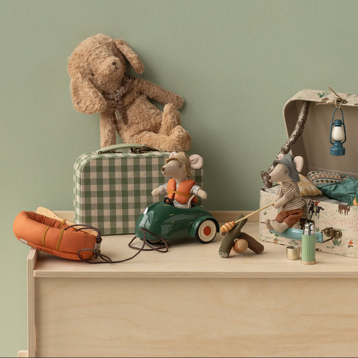 Maileg – Mouse Car - Dark Green - Mabel & Fox