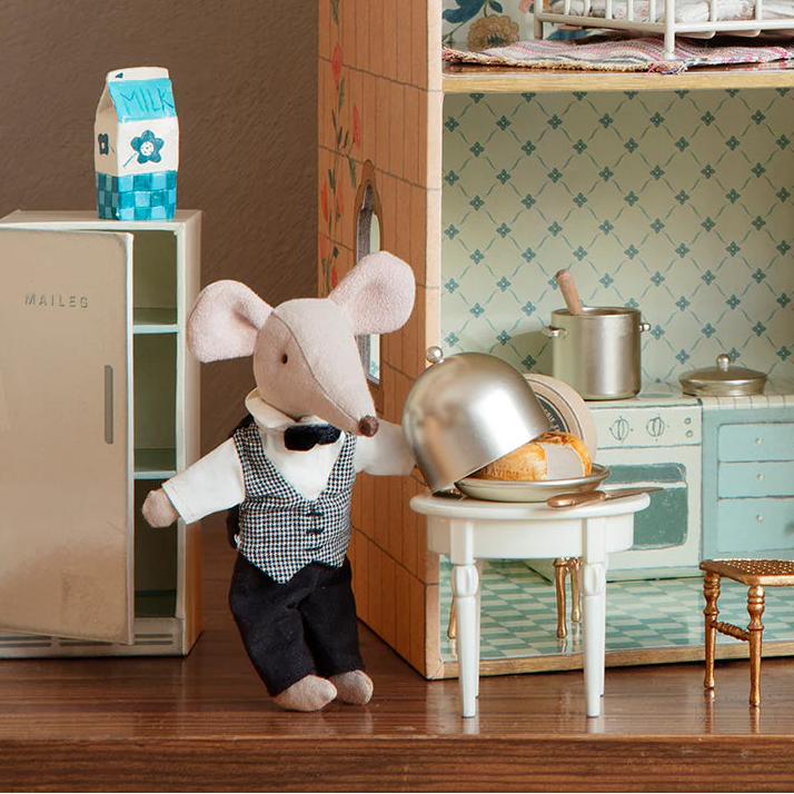 Maileg – Mouse Cheese Bell - Mabel & Fox