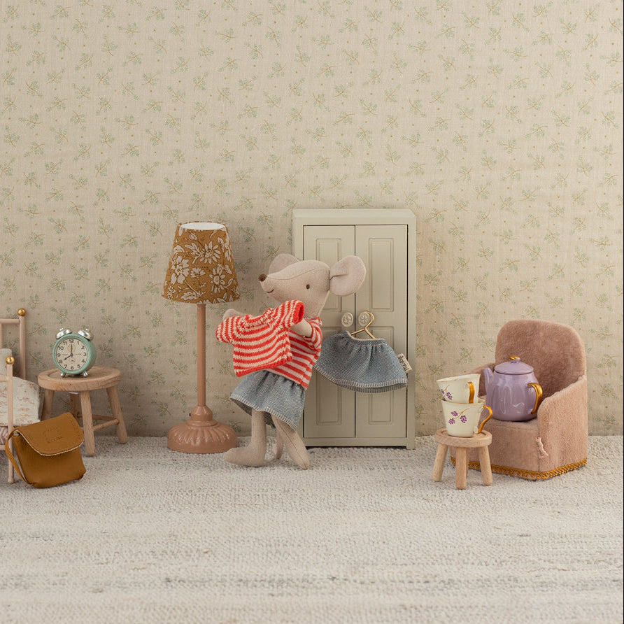 Maileg – Mouse Folding Chair - Powder - Mabel & Fox