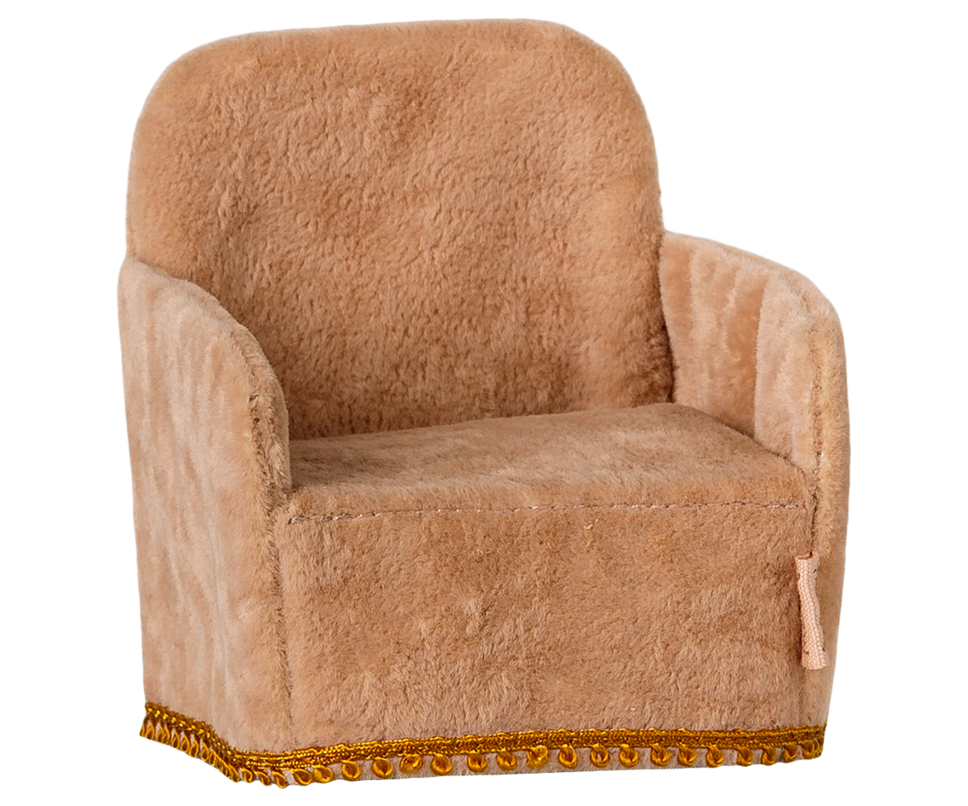 Maileg – Mouse Folding Chair - Powder - Mabel & Fox