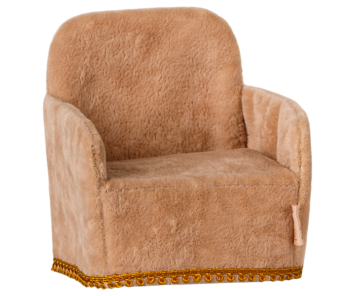 Maileg – Mouse Folding Chair - Powder - Mabel & Fox