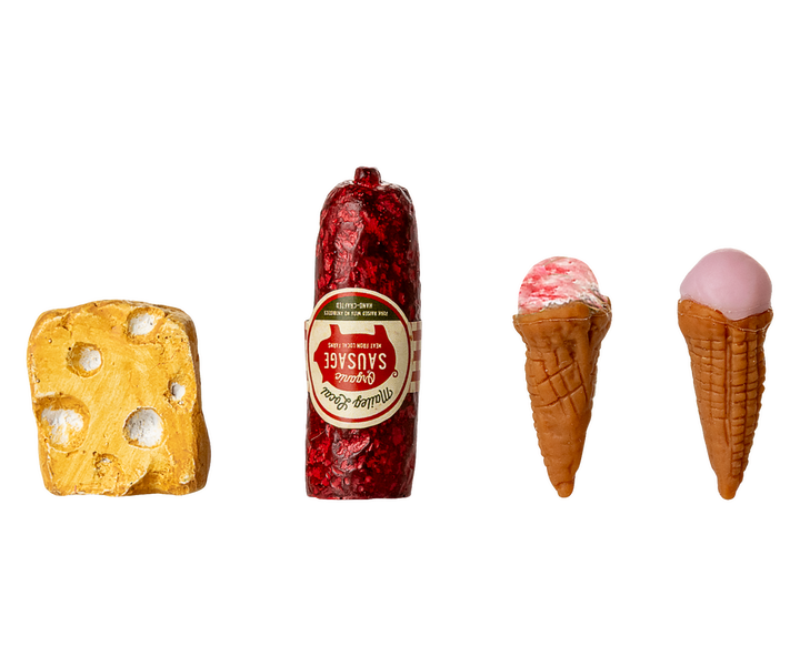 Maileg – Mouse Fridge - Off-White - Mabel & Fox