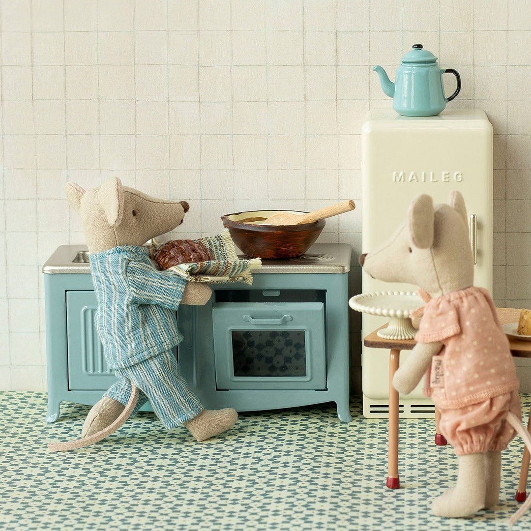 Maileg - Mouse Kitchen - Blue - Mabel & Fox