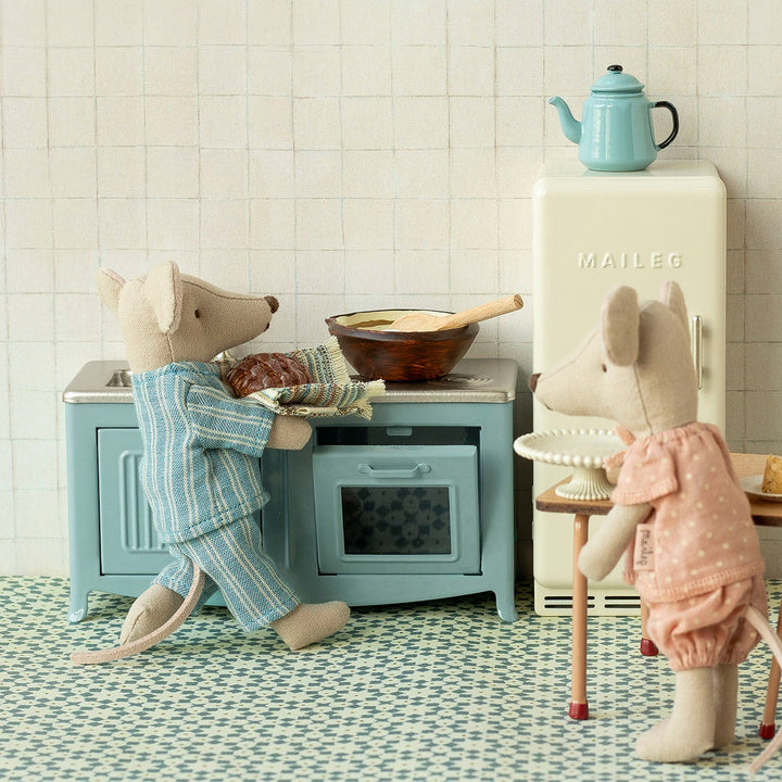 Maileg - Mouse Kitchen - Blue - Mabel & Fox