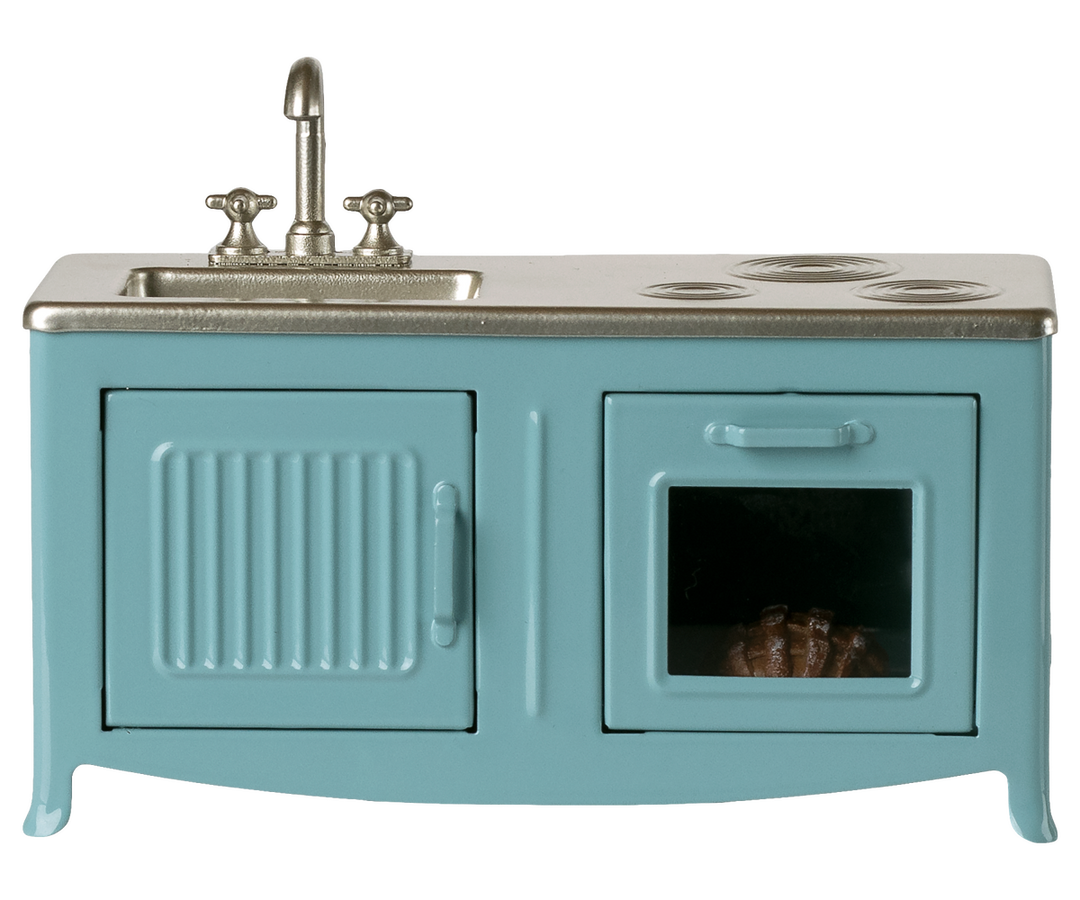 Maileg - Mouse Kitchen - Blue - Mabel & Fox