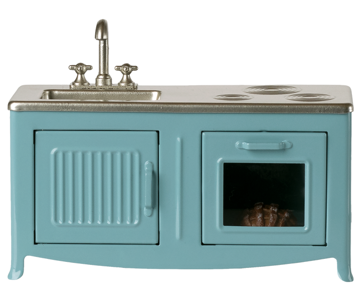 Maileg - Mouse Kitchen - Blue - Mabel & Fox