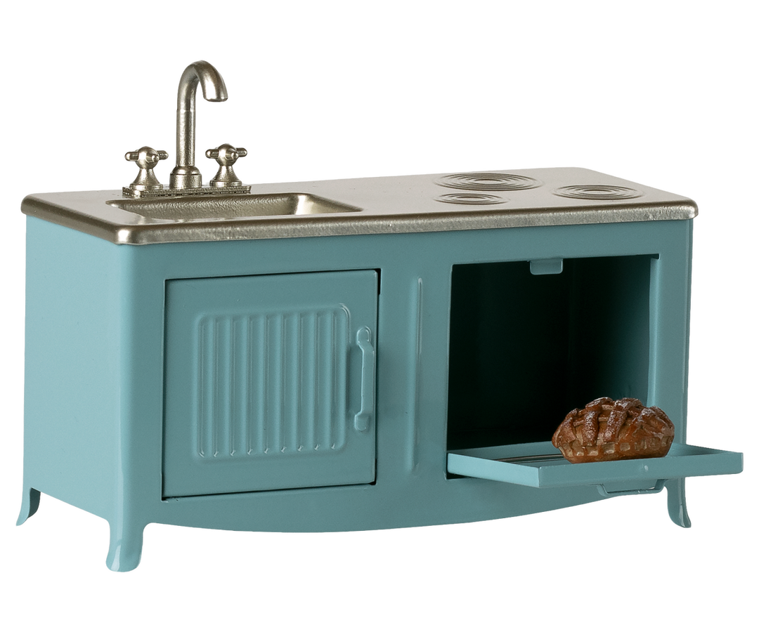 Maileg - Mouse Kitchen - Blue - Mabel & Fox