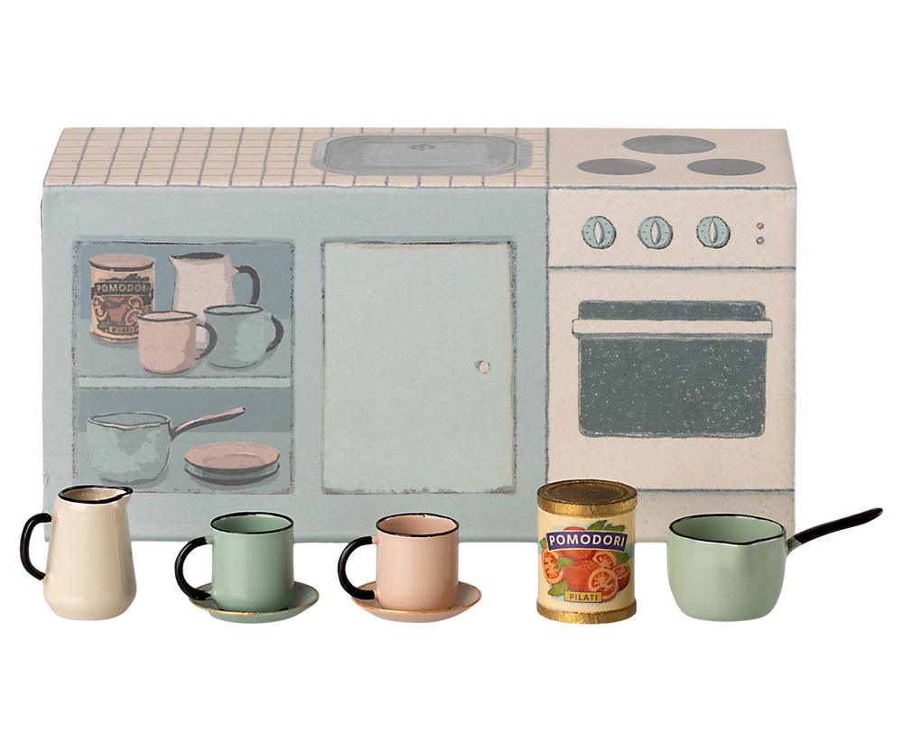 Maileg – Mouse Kitchen Counter - Mabel & Fox