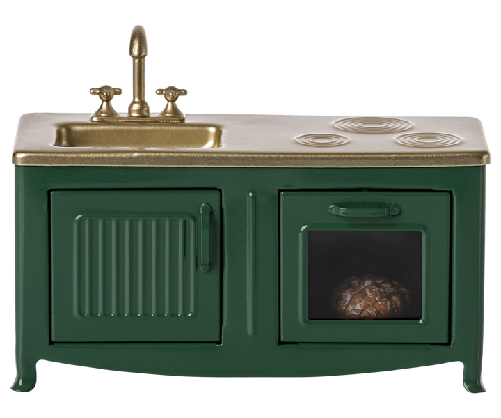 Maileg – Mouse Kitchen - Dark Green - Mabel & Fox