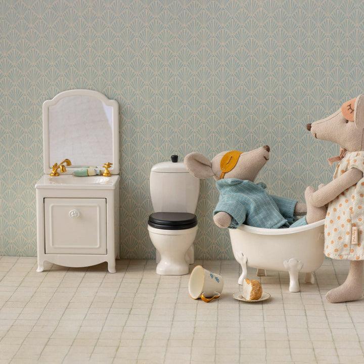 Maileg – Mouse Sink Dresser - Off-White - Mabel & Fox
