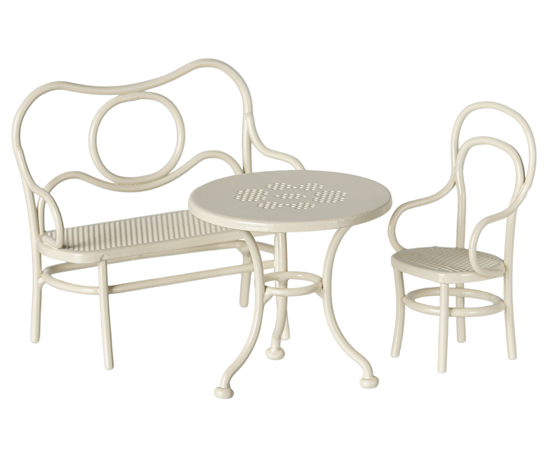 Maileg – Mouse Small Cafe Set - Off-White - Mabel & Fox