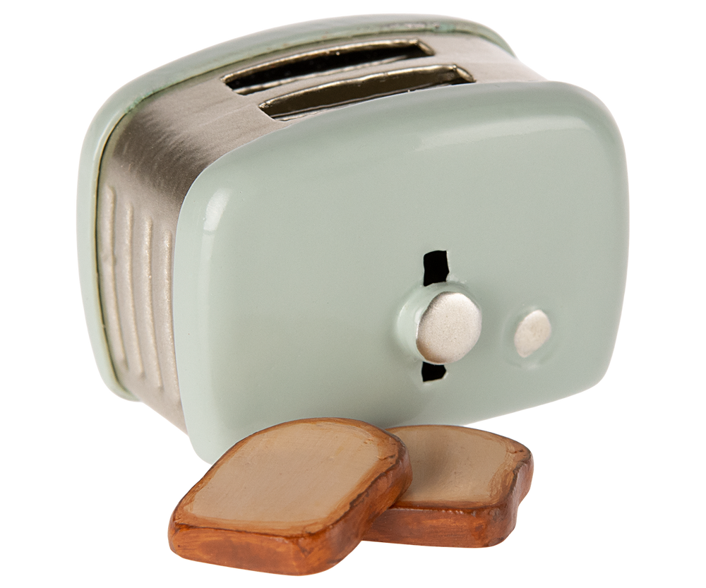 Maileg – Mouse Toaster - Mint - Mabel & Fox