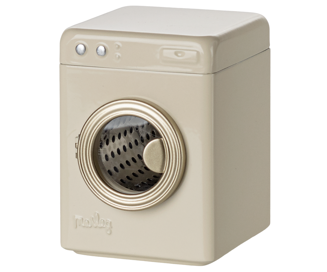 Maileg – Mouse Washing Machine - Off-White - Mabel & Fox