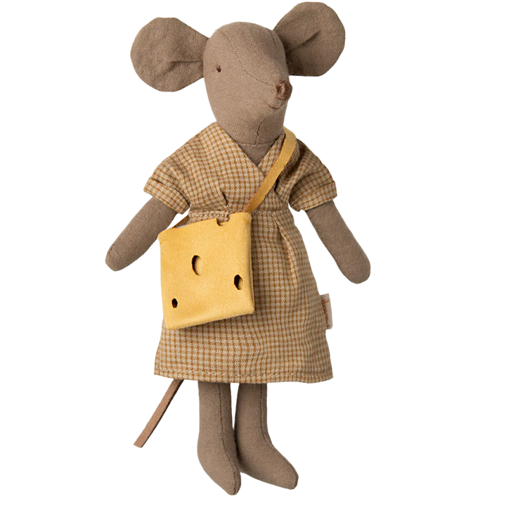 Maileg – Mum Mouse - Light Brown - Mabel & Fox