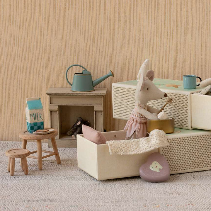 Maileg – Tooth Fairy Mouse in Matchbox - Little Sister - Mabel & Fox