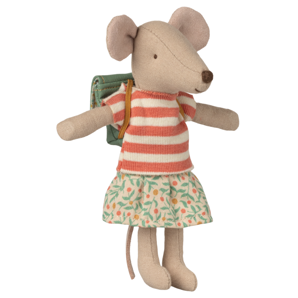 Maileg - Tricycle Mouse - Big Sister - Mabel & Fox