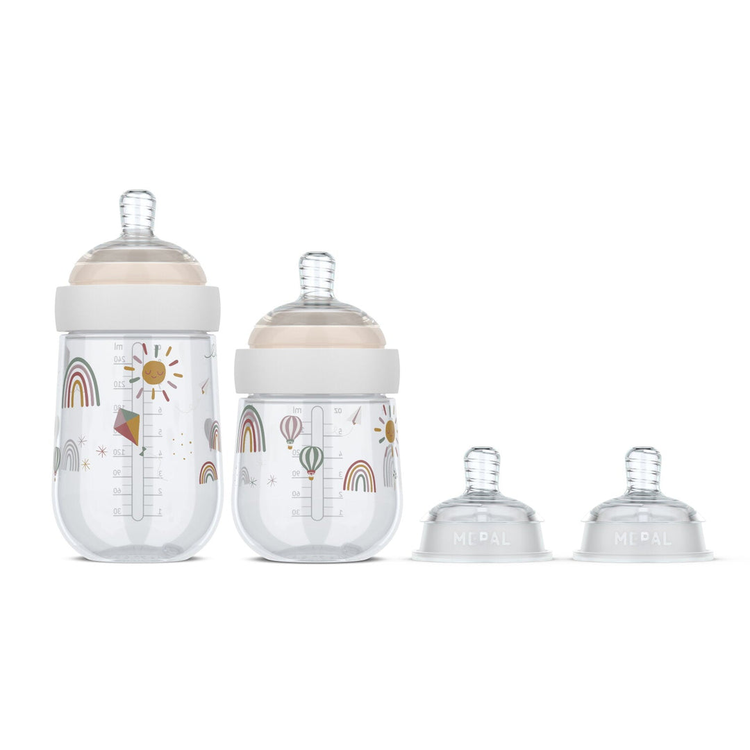 Little Dutch - Baby Bottle Starter Set - Sunshine & Rainbow