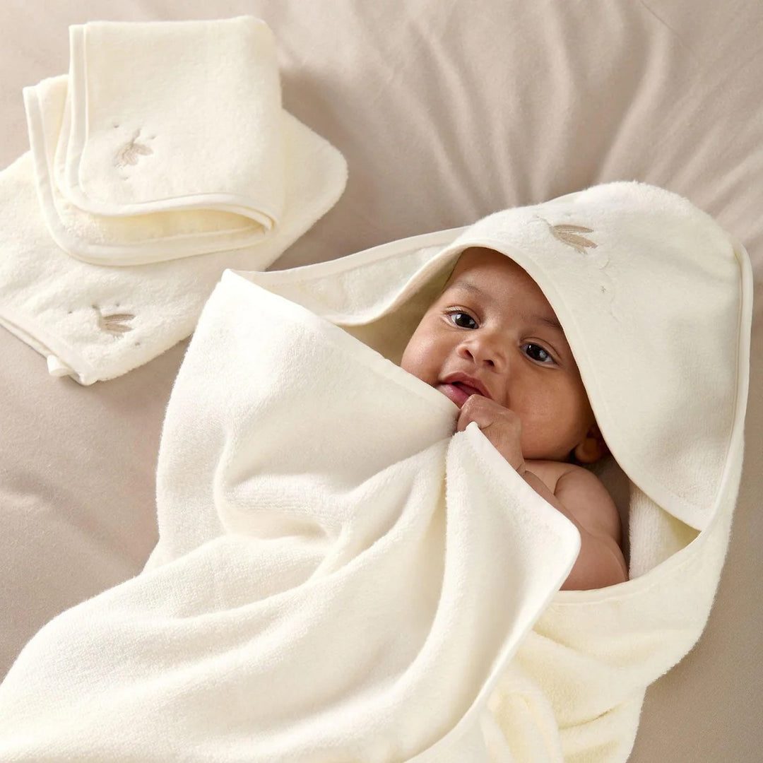 Mamas & Papas - Baby Towelling Set (3 Pack) - Welcome to the World Duckling - Mabel & Fox