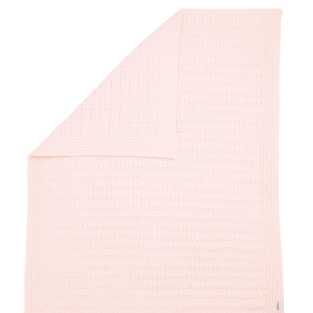 Mamas & Papas - Chenille Blanket - Pink Stripe