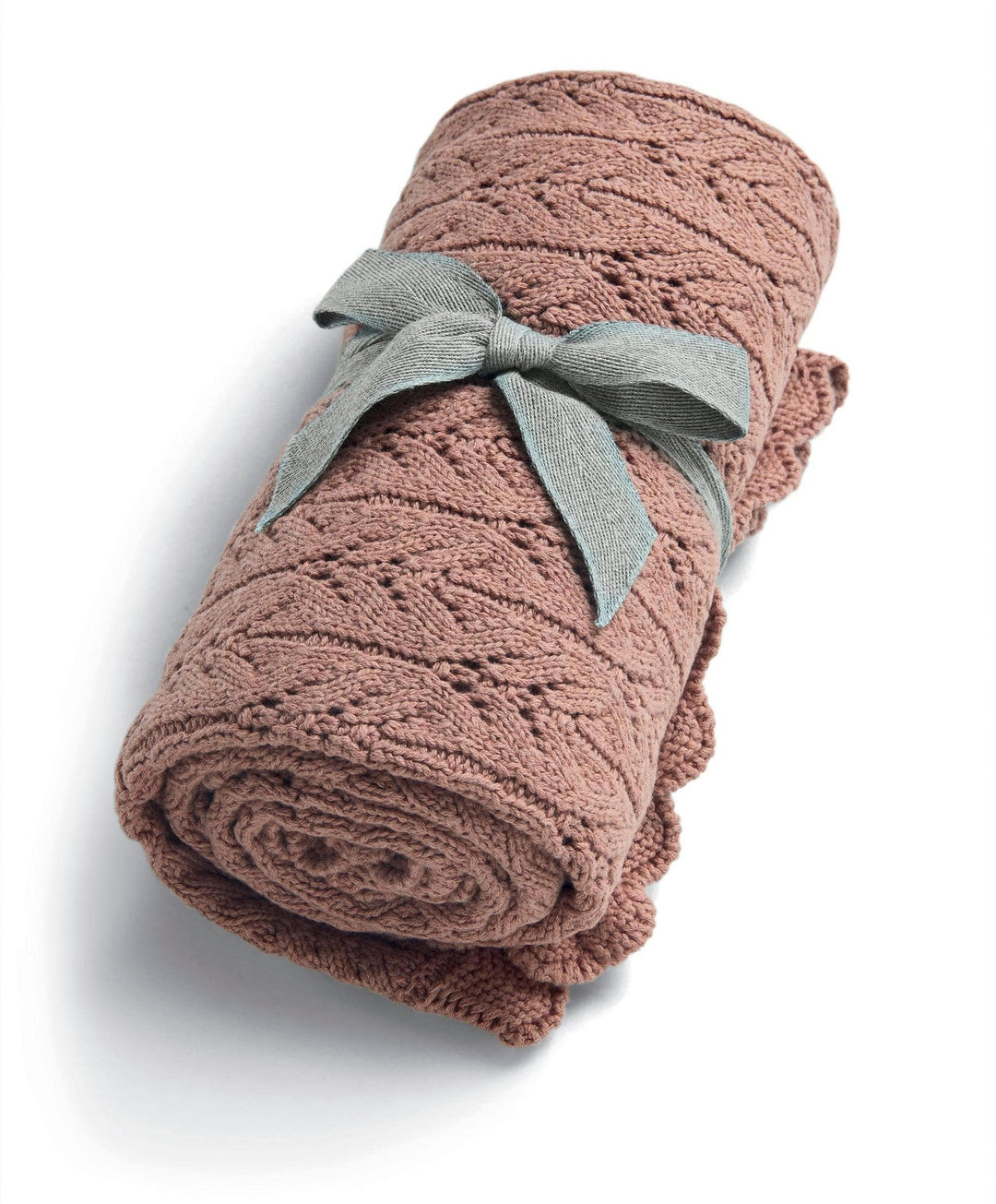 Mamas & Papas - Knitted Blanket - Welcome to the World Wildflower - Mabel & Fox