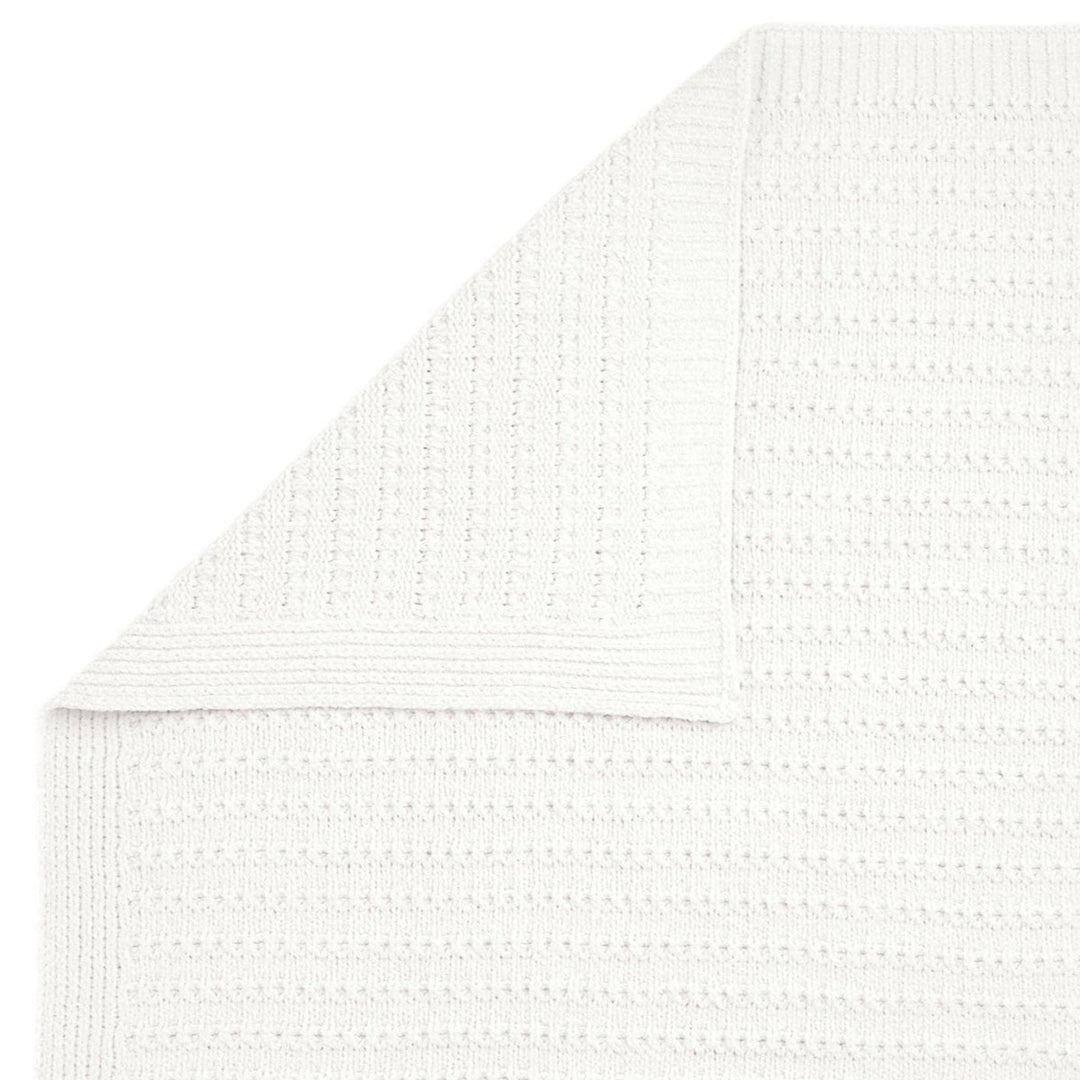 Mamas & Papas - Chenille Blanket - White - Mabel & Fox