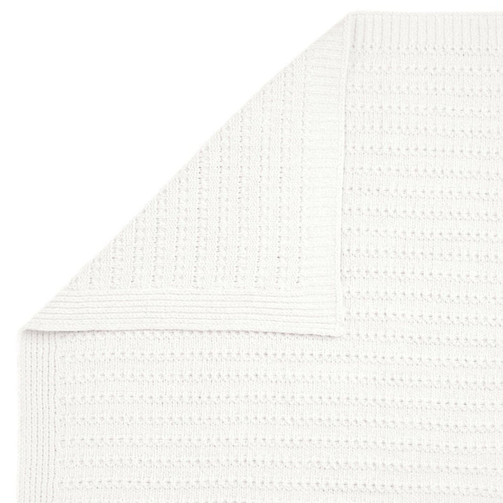 Mamas & Papas - Chenille Blanket - White - Mabel & Fox