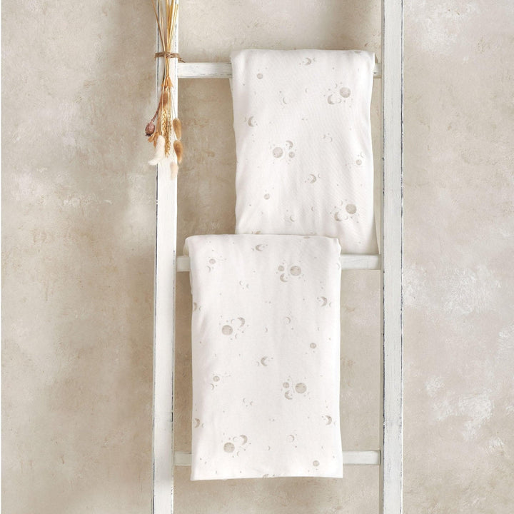 Mamas & Papas - Cotbed Fitted Sheet (Pack of 2) - Cosmic Sky - Mabel & Fox