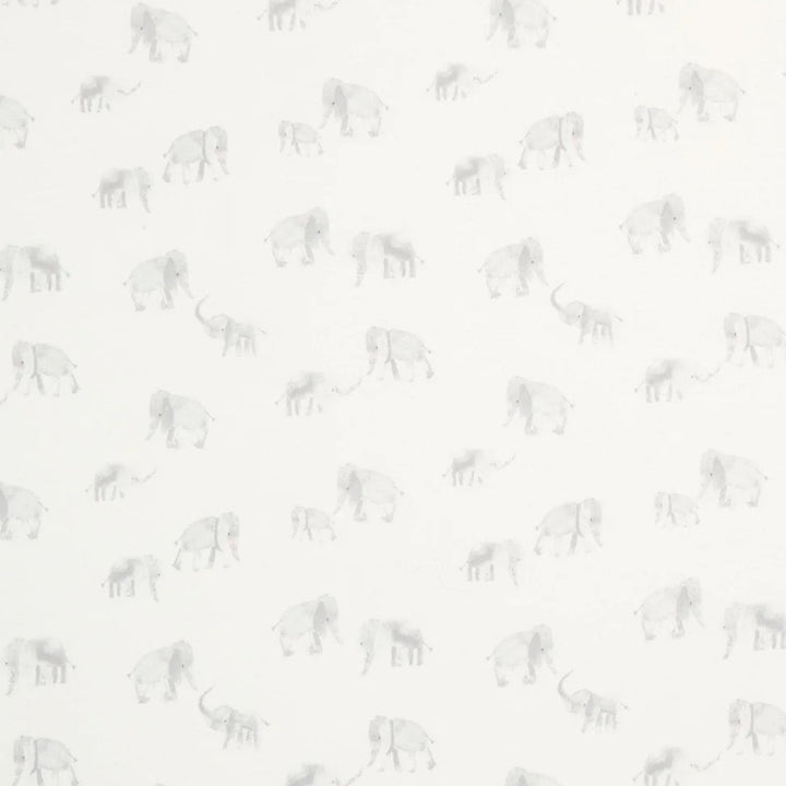 Mamas & Papas - Cotbed Fitted Sheets (2 Pack) - Welcome To The World Elephant - Mabel & Fox
