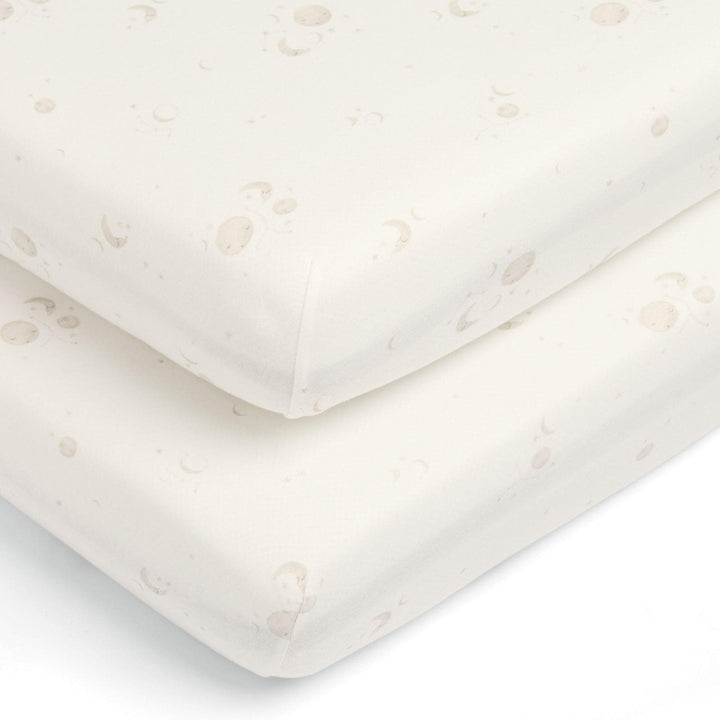 Mamas & Papas - Cotbed Fitted Sheet (Pack of 2) - Cosmic Sky