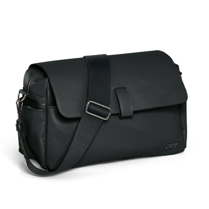 Mamas & Papas - Eco Leather Stroller Organiser - Black - Mabel & Fox