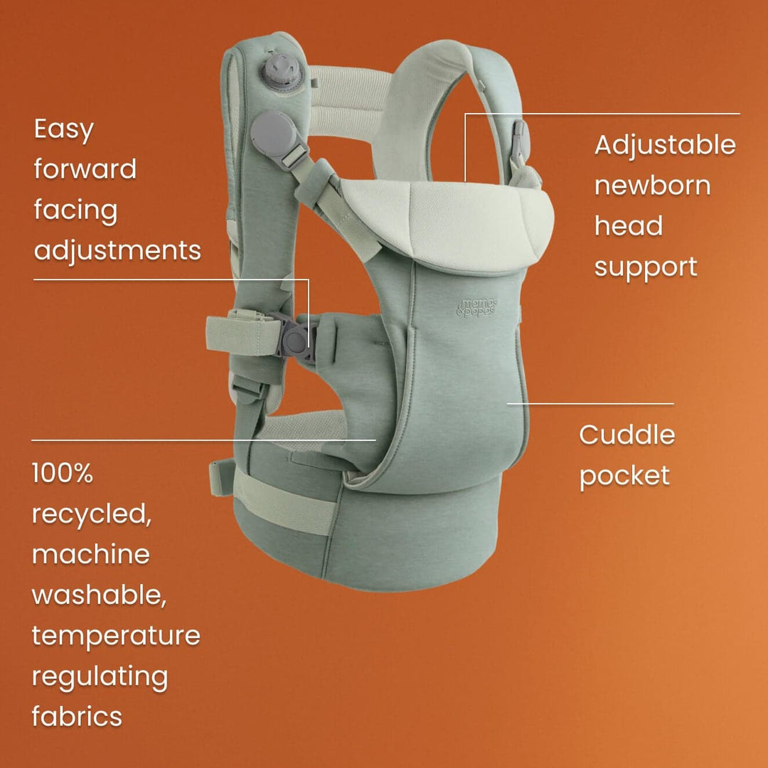 Mamas & Papas - Kudo Baby Carrier - Black - Mabel & Fox