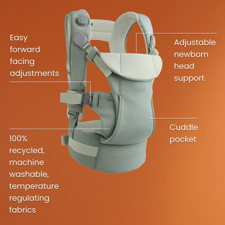 Mamas & Papas - Kudo Baby Carrier - Black - Mabel & Fox