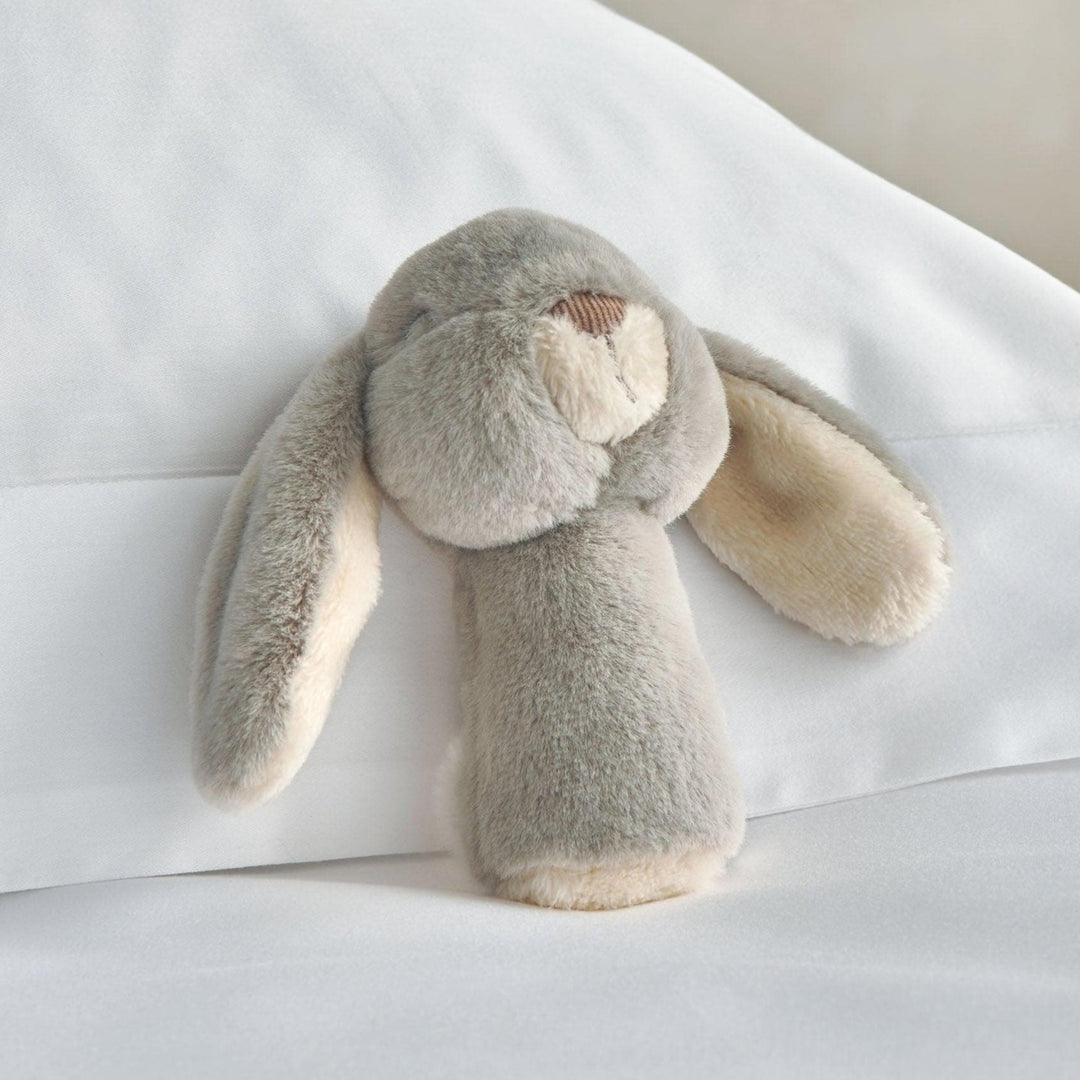 Mamas & Papas - Mini Rattle - Grey Bunny - Mabel & Fox
