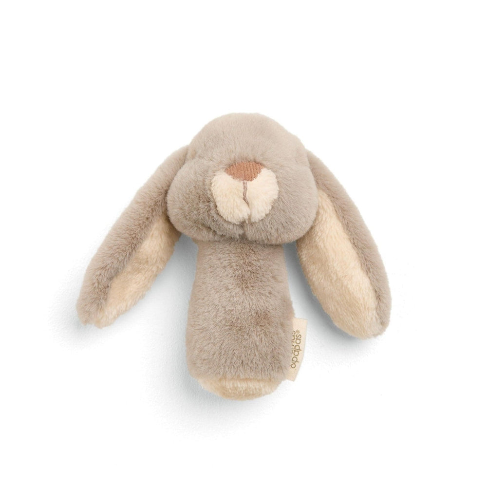 Mamas & Papas - Mini Rattle - Grey Bunny - Mabel & Fox