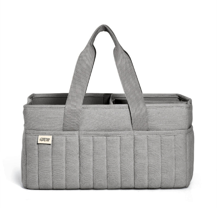 Mamas & Papas - Nappy Caddy - Grey Waffle - Mabel & Fox