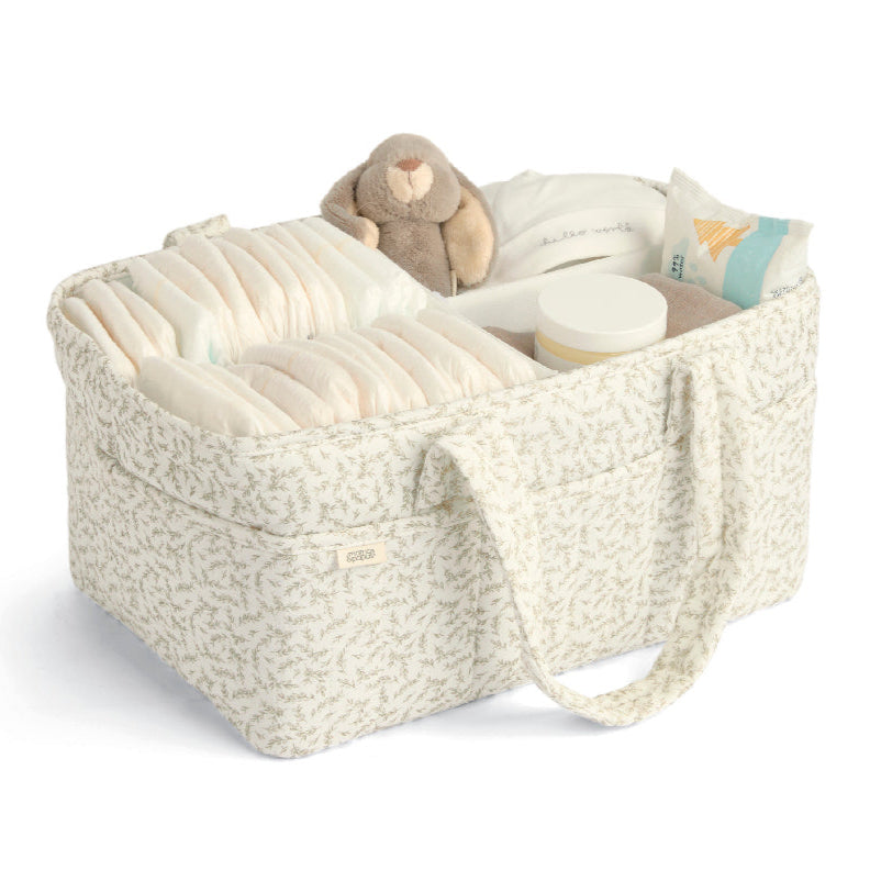 Mamas & Papas - Nappy Caddy - Leaf - Mabel & Fox