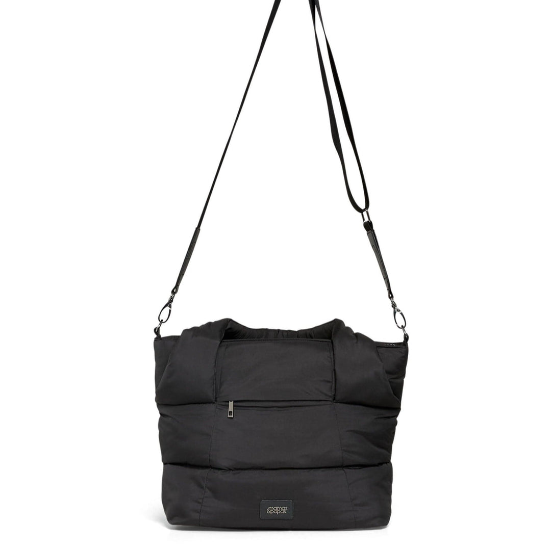 Mamas & Papas - Quilted Tote Bag – Black - Mabel & Fox
