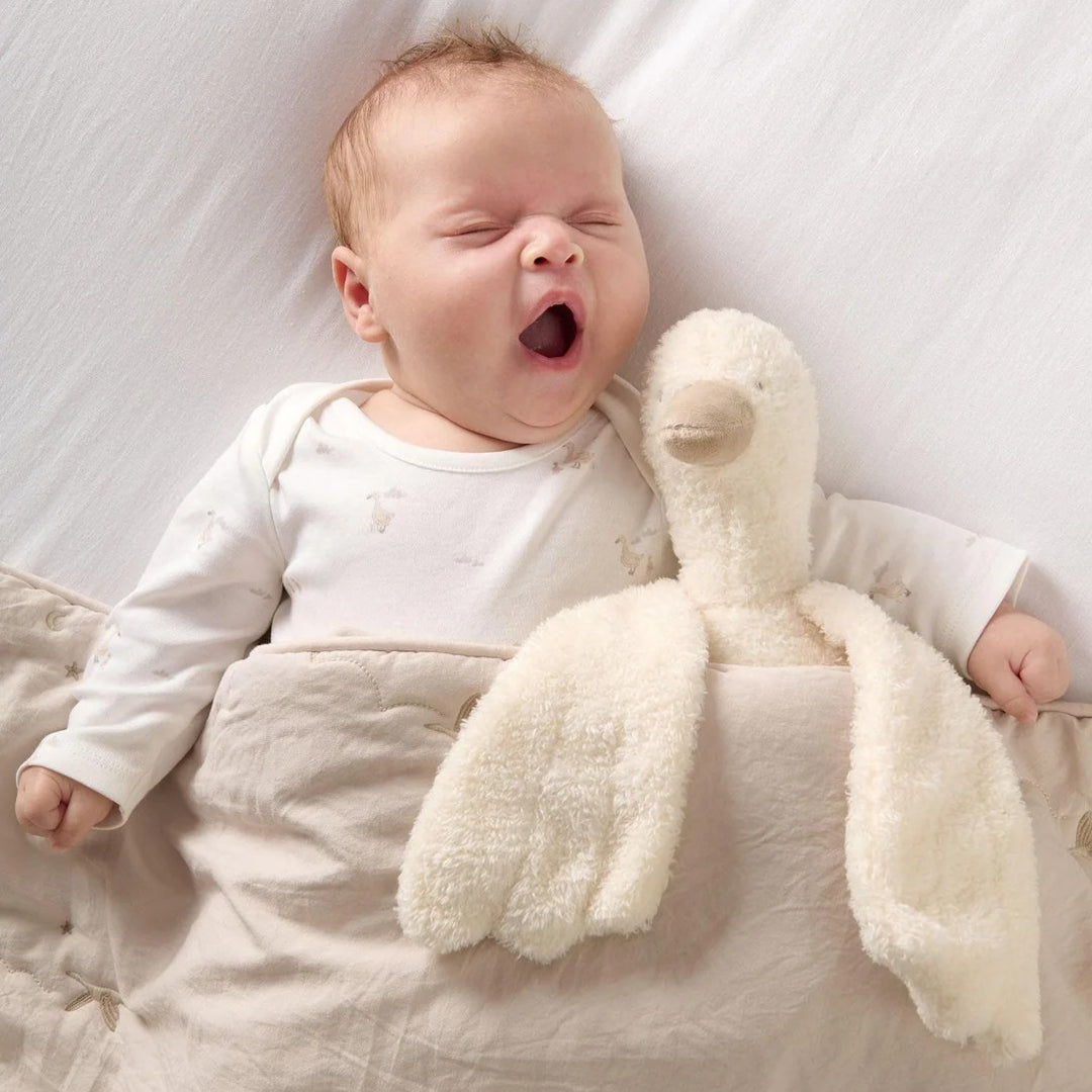 Mamas & Papas - Soft Toy - Welcome to The World Duckling - Mabel & Fox