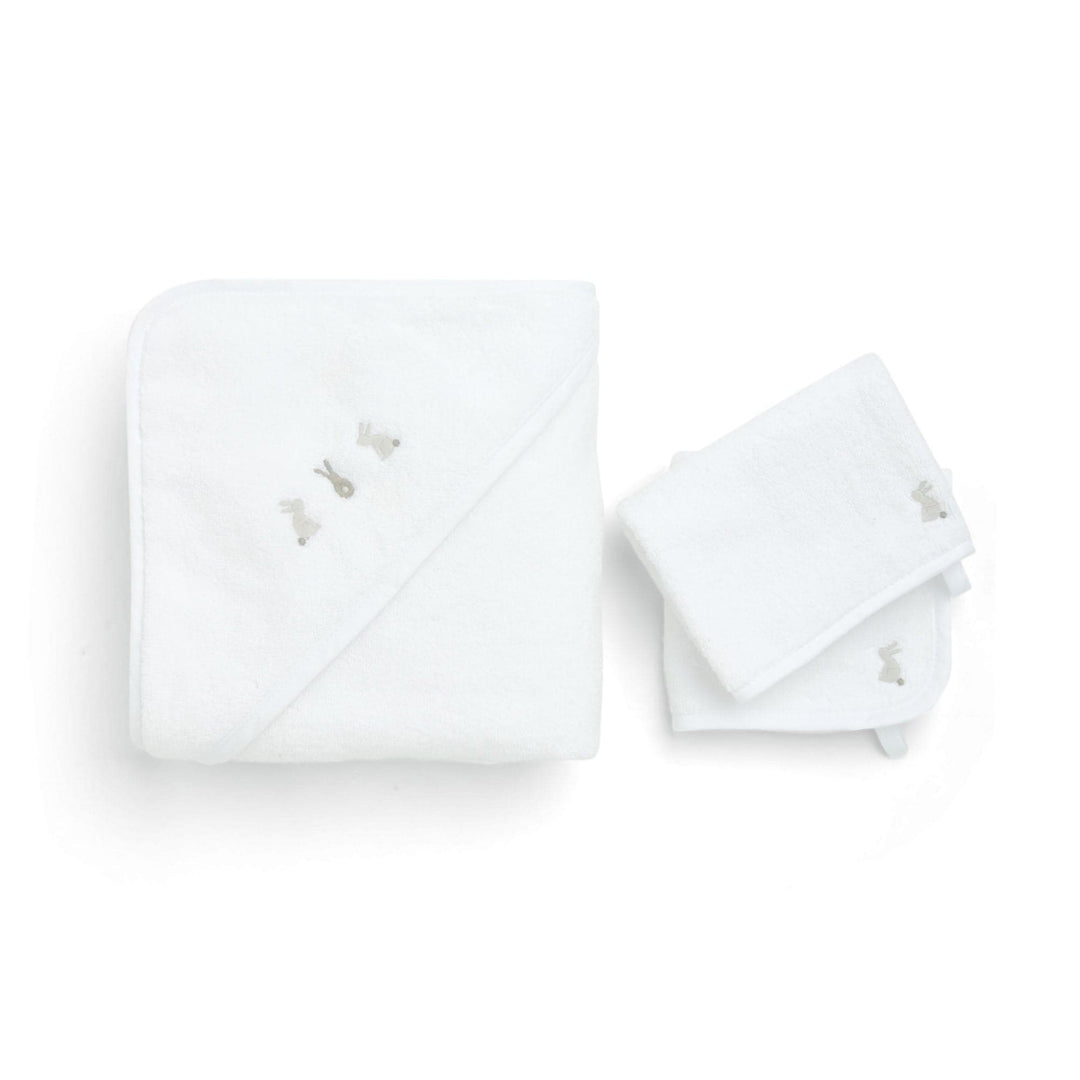 Mamas & Papas - Bunny Towelling Set (3 Piece Set)