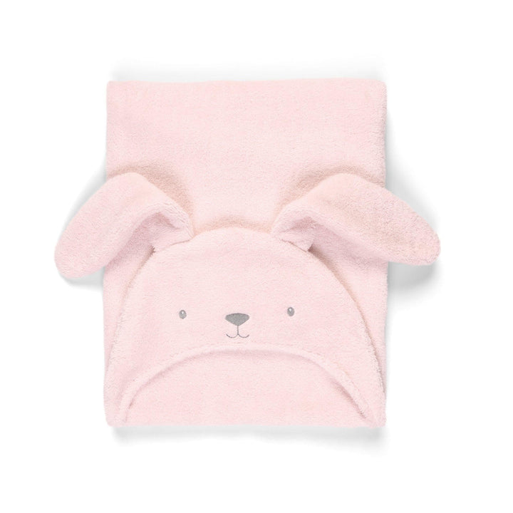 Mamas & Papas - Hooded Baby Towel - Pink Bunny
