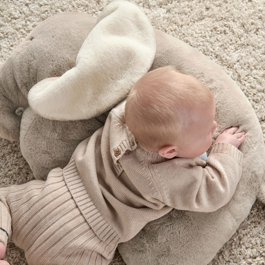 Mamas & Papas - Tummy Time Snugglerug - Elephant