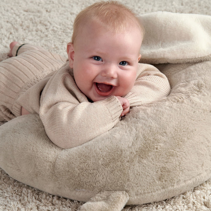 Mamas & Papas - Tummy Time Snugglerug - Elephant