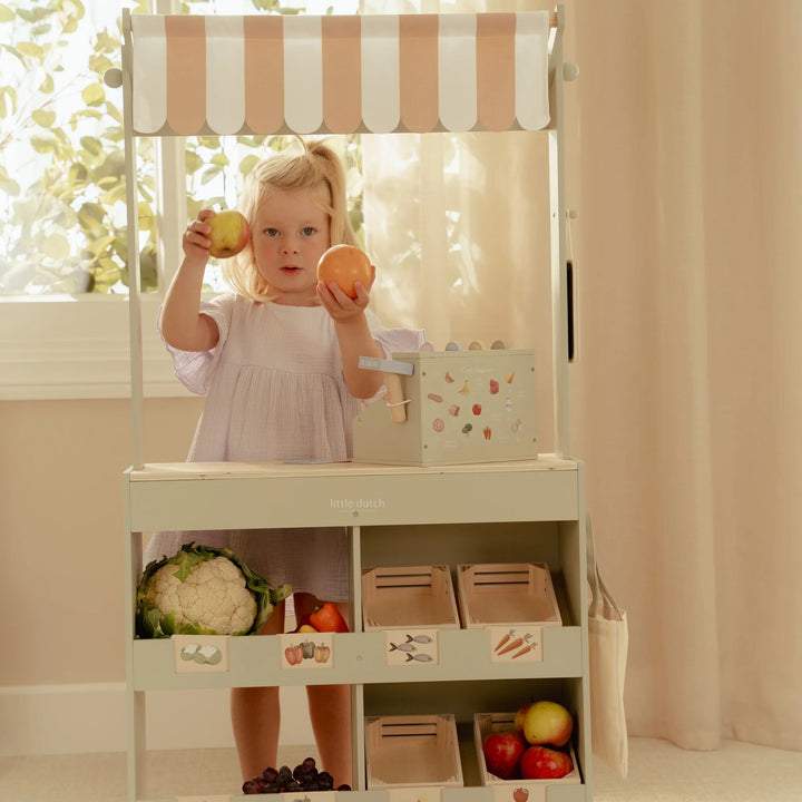 Little Dutch - Wooden Market Stall