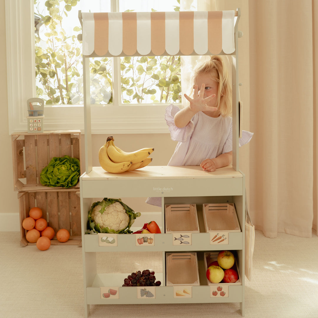 Little Dutch - Wooden Market Stall - Mabel & Fox